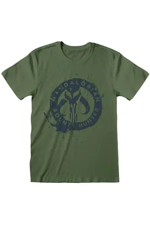 STAR WARS Camiseta Disney de - The Mandalorian: Bounty Hunter - S XXL - para Hombre