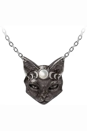 Alchemy Collar Gótico de - Mystic Moon Cat - para