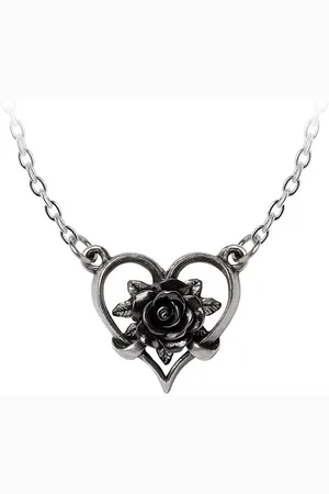 Alchemy Collar Gótico de - Heart of Blackness - para Mujer