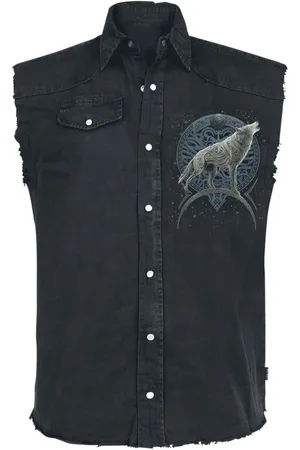 Spiral Chaleco de - Celtic Wolf - M 4XL - para Hombre