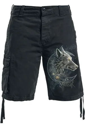 Spiral Pantalones cortos de - Celtic Wolf - S XXL - para Hombre