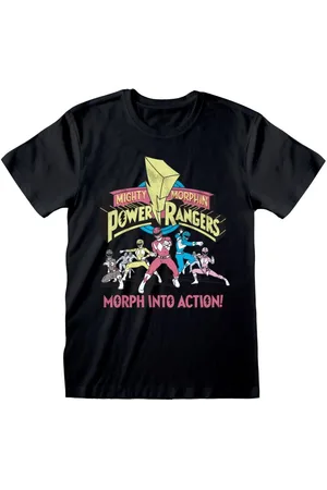 Power Rangers Camiseta de - Morph Into Action - L XXL - para Hombre
