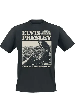 Elvis Presley Camiseta de - Heartbreaker - S 3XL - para Hombre