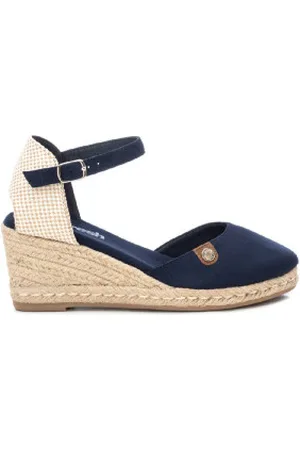 Alpargata Plana Mujer Alpargatas Unisa MANA Azul Mujer Cuña