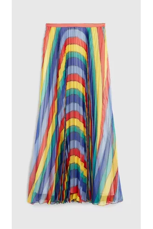 Rochas Mujer Plisadas - Falda Plisada Rainbow