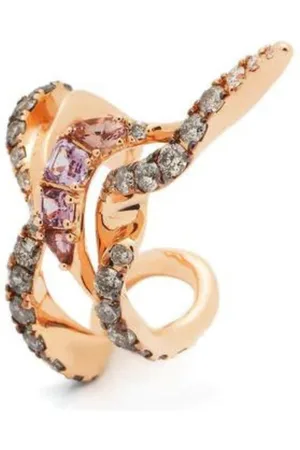 Bibi van der Velden Ear Hugger Spark Violet
