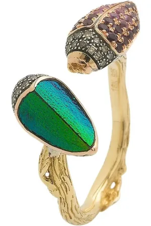 Bibi van der Velden Anillo Flotante Scarab