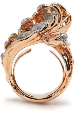 Bibi van der Velden Anillo Ola de Sirena