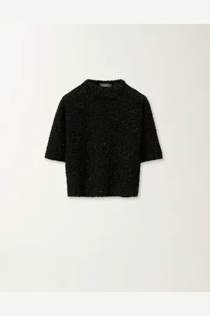 Fabiana Filippi Camiseta Efecto Tweed
