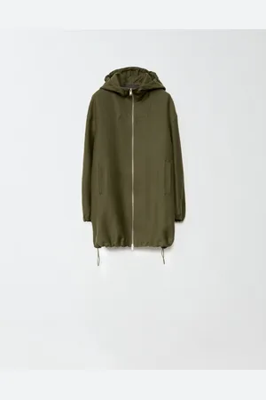 Fabiana Filippi Anorak De Lana Vintage, Loden