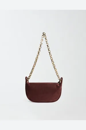 Fabiana Filippi Bolso Con Anillas De Napa, Burdeos