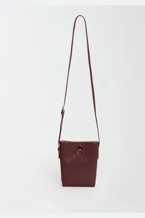 Fabiana Filippi Minibolso De Piel De Becerro, Burdeos