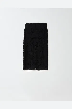 Fabiana Filippi Falda De Encaje Macramé