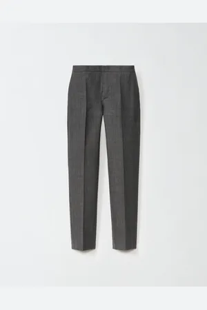 Fabiana Filippi Pantalón Montefalco De Príncipe De Gales, Oscuro Y Negro