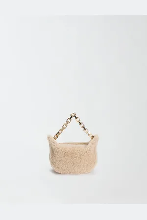 Fabiana Filippi Bolso Con Ojales De Borreguito, Miel Y