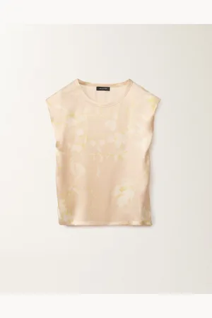 Fabiana Filippi Top Con Estampado Tilia De Seda, Maquillaje