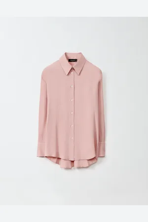 Fabiana Filippi Camisa En Crepé Marroquí De Seda, Medio