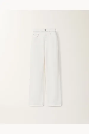 Fabiana Filippi Pantalón Vaquero De 5 Bolsillos, Óptico