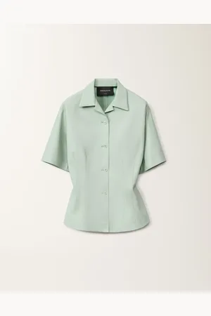 Fabiana Filippi Chaqueta De Napa, Verde Agua