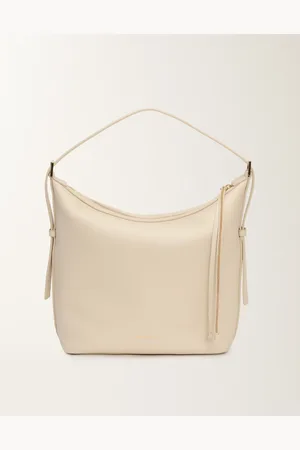 Fabiana Filippi Bolso De Piel Granulada, Vainilla