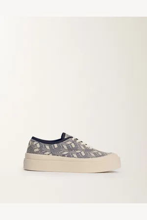 Fabiana Filippi Zapatilla Con Plataforma En Jacquard
