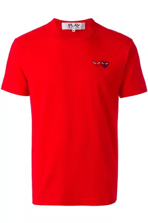 Comme des Garçons Camiseta con logo bordado