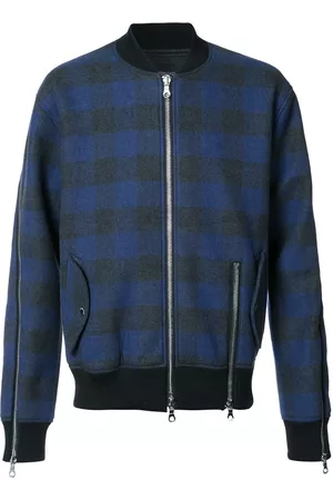 MOSTLY HEARD RARELY SEEN Chaqueta bomber de cuadros