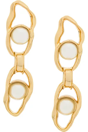 Coup De Coeur Pendientes de cadena Liquid Pearl