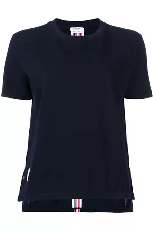 Thom Browne Camiseta con diseño holgado