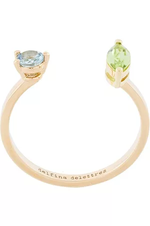 DELFINA DELETTREZ Anillo Dots