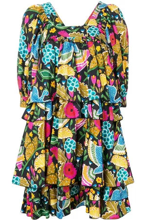 La DoubleJ Vestido con estampado Colombo Grande