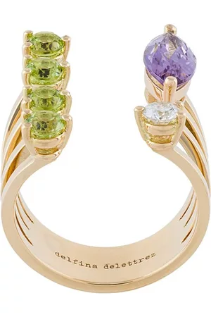 DELFINA DELETTREZ Anillo Today Tomorrow Dots