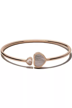 Chopard Brazalete Happy Hearts con madreperla y oro de 18kt