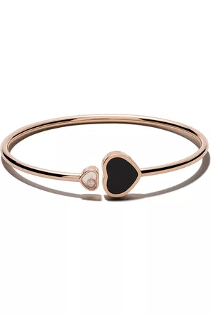 Chopard Brazalete Happy Hearts con diamante en oro de 18kt