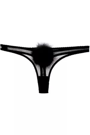 Gilda & Pearl Tanga Diana Georgette con pompón