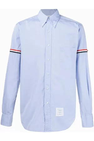 Thom Browne Camisa con rayas en la manga