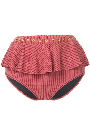 Duskii Bragas de bikini con volante Venice