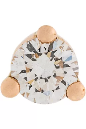 DELFINA DELETTREZ Pendiente Dots Solitaire con diamante y perla