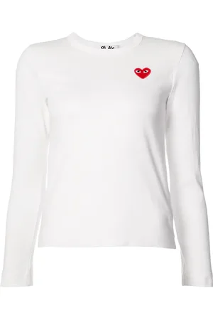 Comme des Garçons Camiseta con logo corazón