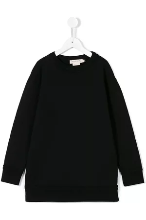 Le pandorine Frayed edge sweatshirt dress