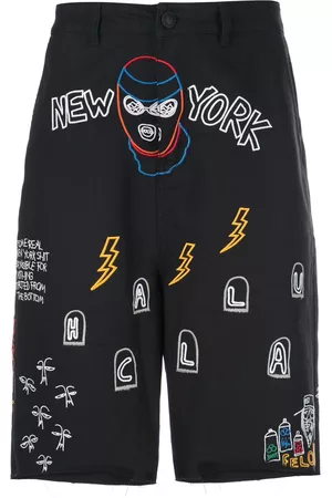 HACULLA Bermudas Nocturnal con diseño tejido