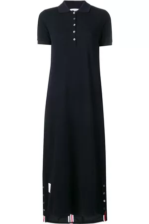 Thom Browne Vestido estilo polo de piqué