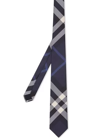 Burberry Corbata de seda clásica con motivo de cuadros