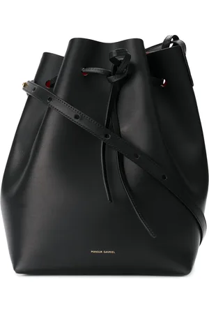 Mansur Gavriel Bolso bombonera con cierre de cordones