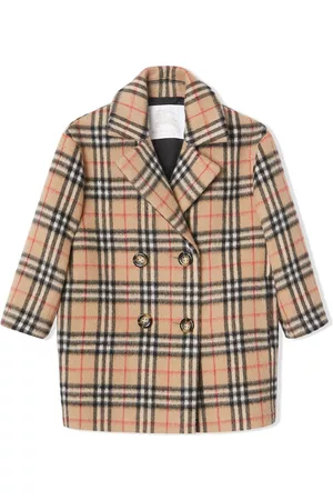 Burberry Chaquetón a cuadros vintage