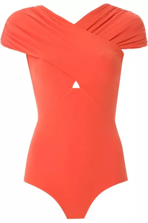 AMIR SLAMA Body con panel fruncido