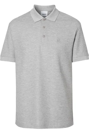 Burberry Polo de piqué con motivo de monograma