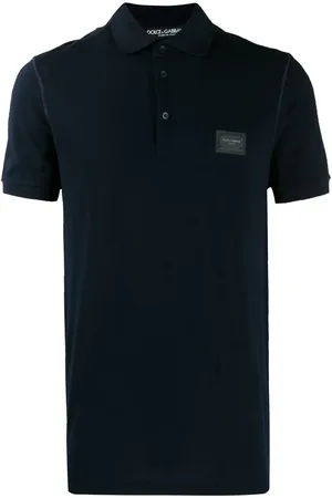 Dolce & Gabbana Polo con parche del logo