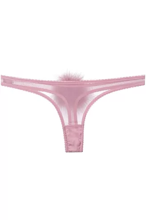 Gilda & Pearl Tanga Diana Georgette con pompón