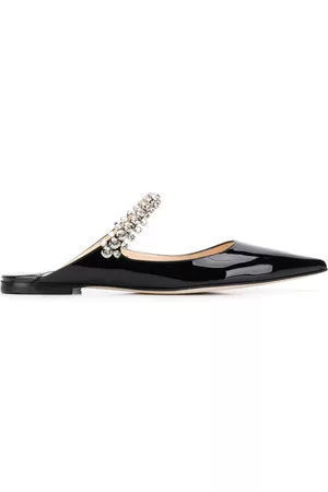 Jimmy Choo Mules Bing con detalles de cristal